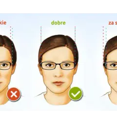 Jak dobrać rozmiar oprawek, aby uniknąć niewygodnych okularów