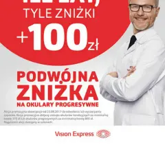 Vision Express ile lat tyle procent zniżki? Sprawdź aktualne rabaty!